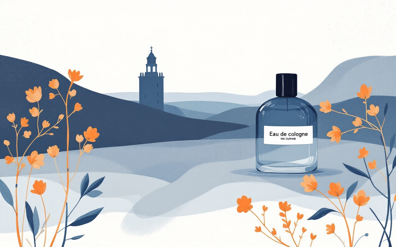 Eau de cologne har navn efter byen Köln (fransk Cologne), hvor duften blev skabt i 1700-tallet.